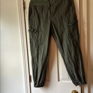 Wild Fable Green Cargo Pants Relaxed Fit